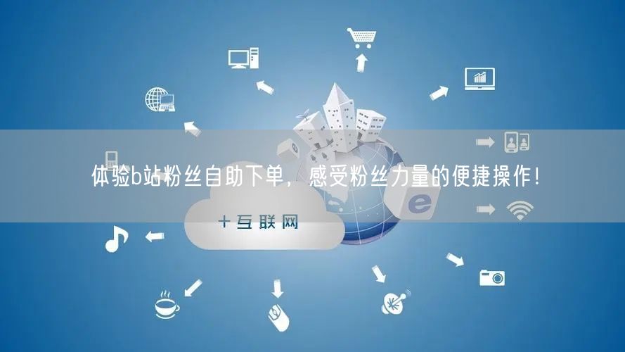 体验b站粉丝自助下单，感受粉丝力量的便捷操作！