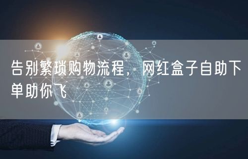 告别繁琐购物流程，网红盒子自助下单助你飞