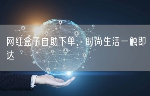 网红盒子自助下单，时尚生活一触即达